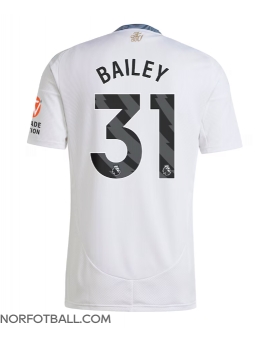 Billige Fotballdrakt Aston Villa Leon Bailey #31 Replika Bortedrakt 2024-25 Kortermet